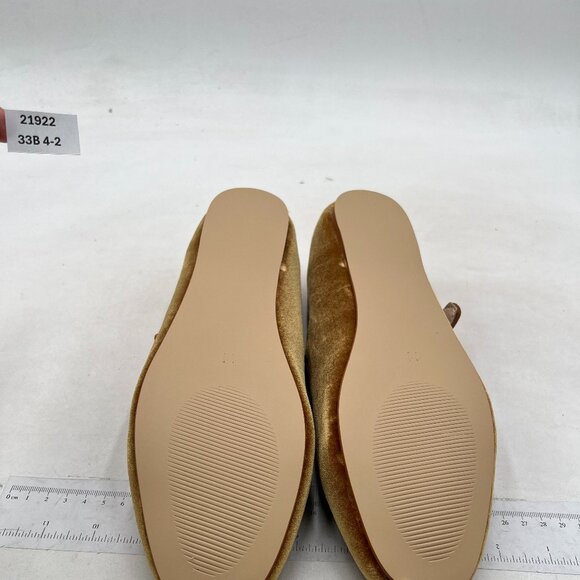 miss left Women's Buckle Strap Mary Janes Classic Closed Round Toe Brown Shoes - Picture 7 of 8